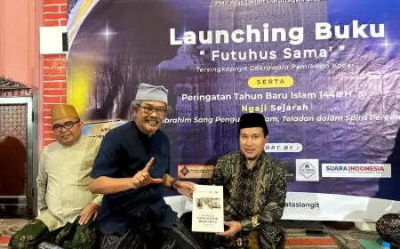 Ngaji Sejarah dan Rilis Buku Futuhus Sama’, PMII Gresik Jadikan Malik Ibrahim Inspirasi Spirit Pergerakan