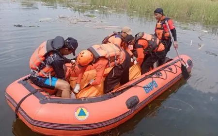 Pamit Cari Rumput, Warga Sugio Lamongan Ditemukan Tewas Tenggelam di Waduk German