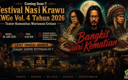 Festival Tumpeng Nasi Krawu 2026 Makin Semarak, Teater “Bangkit dari Kematian” Siap Hipnotis Ribuan Penonton