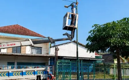 Proyek Jalan Inpres Selesai, Dishub Tulungagung Targetkan Tambahan 16 Titik PJU di Pelem-Campurdarat