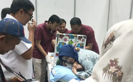 Khitan Gratis Petrokimia Gresik Diserbu, Ratusan Anak Bawa Pulang Bingkisan dan Uang Saku