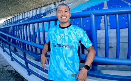 Mantan Penyerang Timnas Kushedya Hari Yudo Resmi Berlabuh ke Persela Lamongan