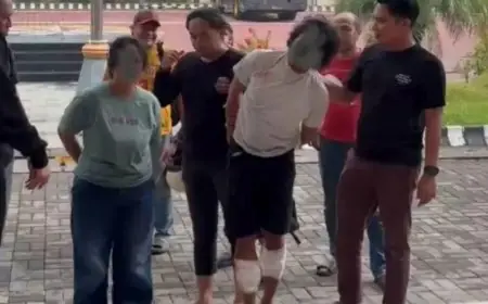 Pasutri Spesialis Curanmor Ditangkap, Suami Ditembak Polisi