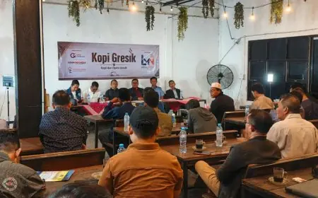 Ngopi dan Opini Gresik Bongkar Tantangan SDM Lokal di Tengah Ledakan Investasi KEK