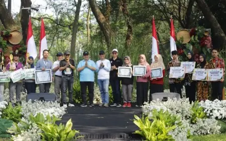 Jombang Eco Creative 2026: Bupati Warsubi Beri Apresiasi  Pahlawan Lingkungan