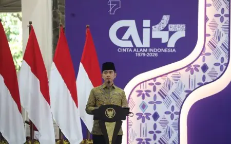 Wapres Gibran Buka Perkemahan CAI ke-47 di Jombang