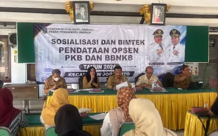 Bapenda Jombang Sosialisasi Pendataan Opsen PKB dan BBNKB