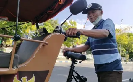 Becak Listrik Bantuan Presiden Belum Dongkrak Pendapatan, Penumpang Justru Menurun