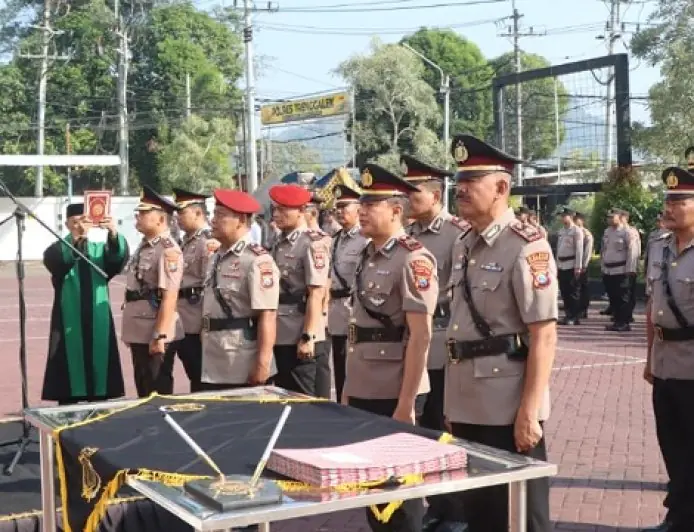 Polres Trenggalek Rotasi Sejumlah Pejabat Utama dan Kapolsek, Ini Daftar Lengkapnya