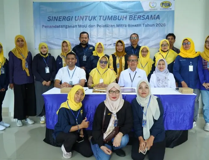 Naikkan kelas UMKM Lokal, PT PON Latih 16 Mitra Binaan untuk Tingkatkan Daya Saing