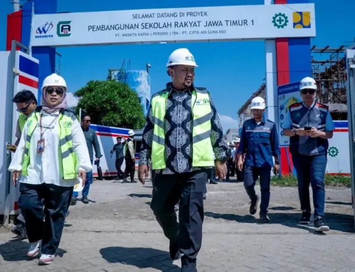 Progres Sekolah Rakyat Gresik Capai 71 Persen, Siswa Masuk Asrama 7 Juli 2026