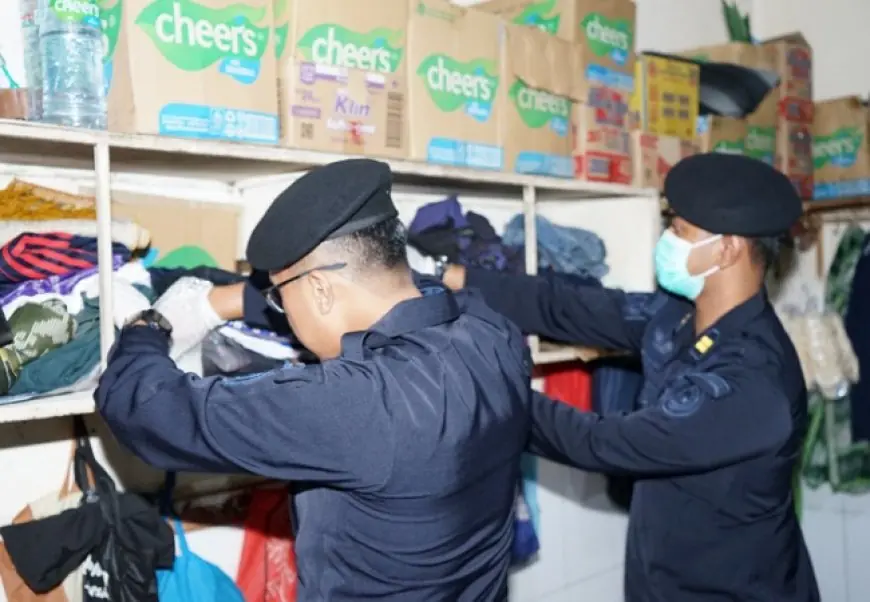 Sinergi Tanpa Kompromi! Lapas Jombang Gandeng Kanwil Ditjenpas Jatim dan APH Gelar Razia Besar-besaran