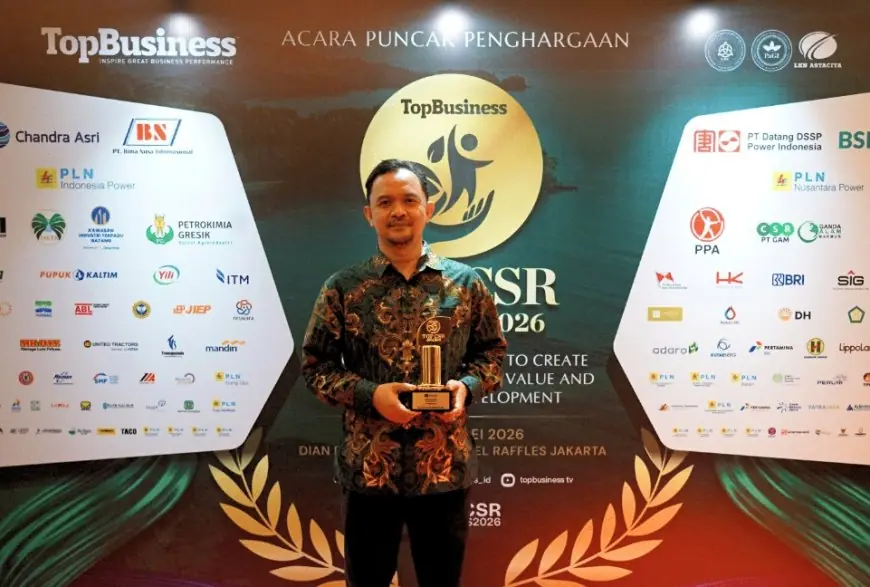 Program TJSL Berdampak Nyata, Petrokimia Gresik Kembali Jadi yang Terbaik di Ajang Top CSR Awards 2026
