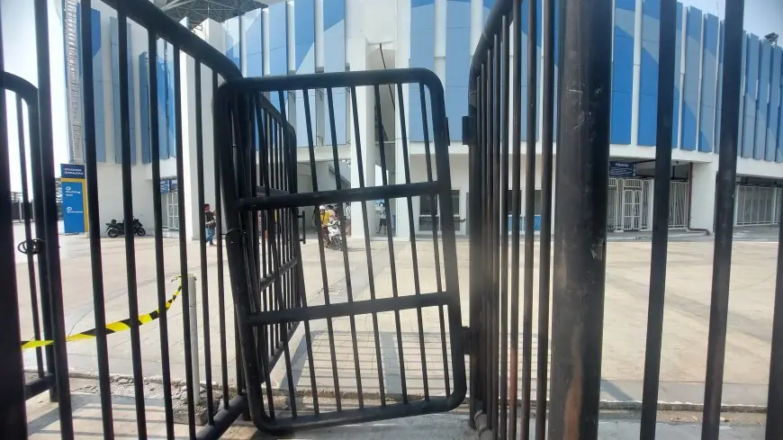 Stadion Surajaya Rusak di Berbagai Titik, Disbudporapar Lamongan Surati Lagi Kementerian PU