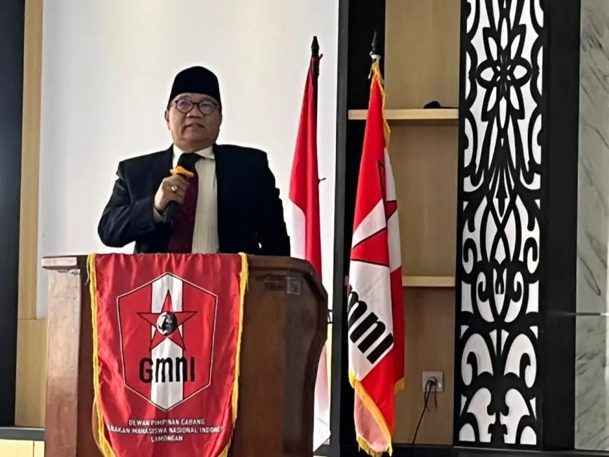 Hadiri Konfercab GMNI Lamongan, Masfuk Pacu Skill Pemuda di Tengah Melimpahnya SDA Bangsa