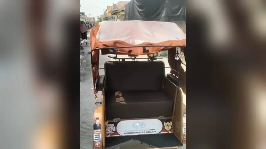 Viral di Lamongan, Oknum Warga Diduga Tawarkan Becak Listrik Bantuan Presiden di Grup Jual Beli