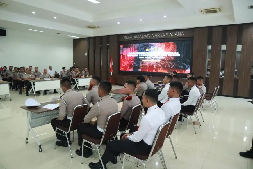 Digembleng Dua Pekan di Polres Gresik, Taruna Akpol Belajar Langsung Tugas Kepolisian
