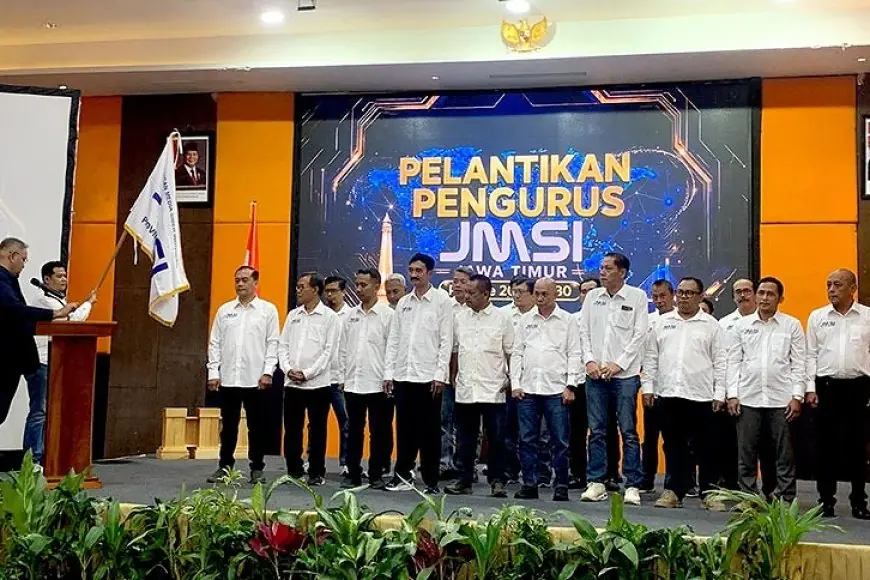 Pelantikan JMSI Jatim Disaksikan Dewan Pers, Ungkap Media Profesional