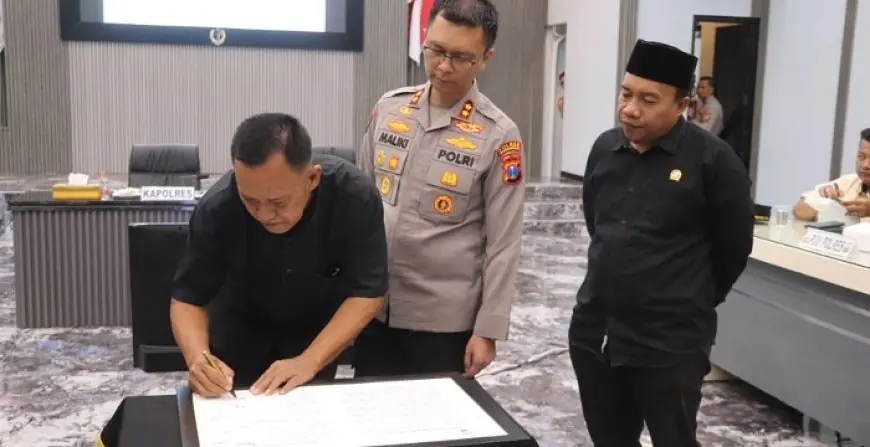 Jaga Kamtibmas Bulan Suro, Perguruan Silat di Trenggalek Teken Maklumat Damai