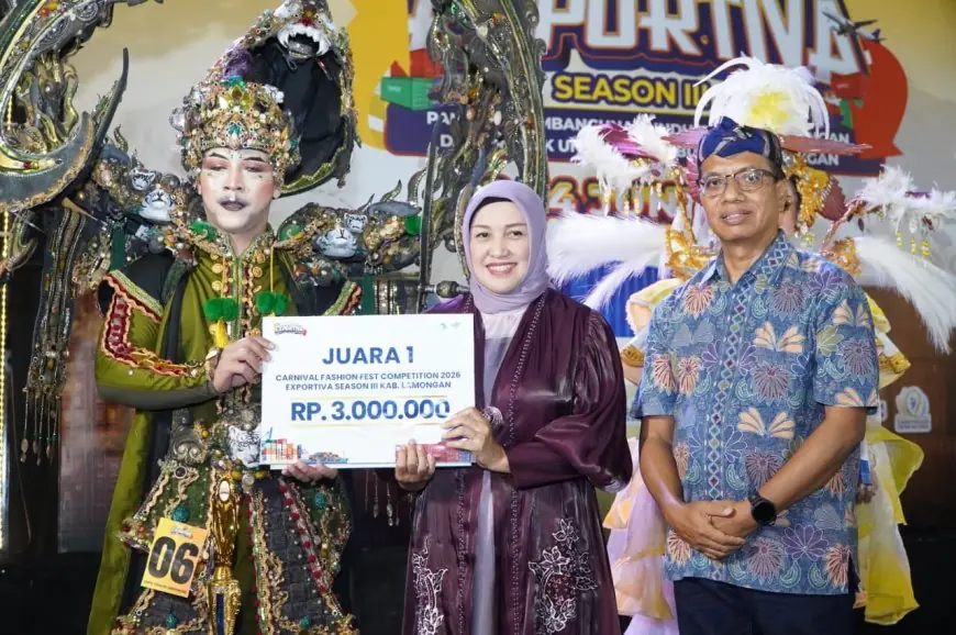 Lamongan Carnival Fashion Fest 2026 Megah dan Memukau, Sukses Buka Ruang Baru Ekonomi Kreatif Pemuda