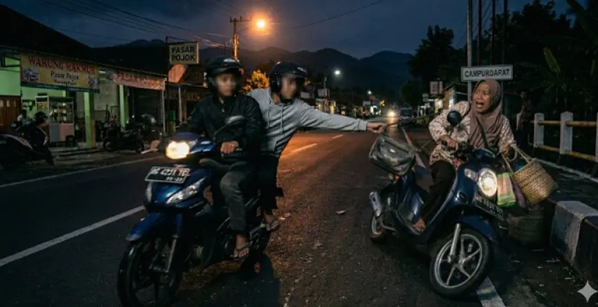 Hendak ke Pasar, Ibu di Tulungagung Jadi Korban Jambret hingga Terjatuh