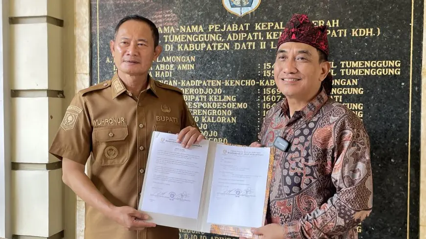 Pak Yes Serahkan SK Kepengurusan Matra Lamongan, Heruwidi Resmi Menjabat Ketua