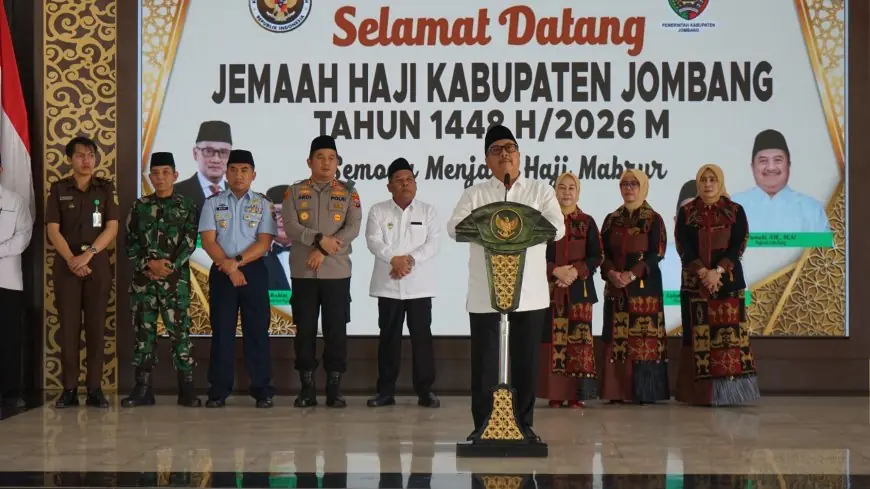 Bupati Sambut Kepulangan Jemaah Haji Jombang Kloter 60 dan 61  