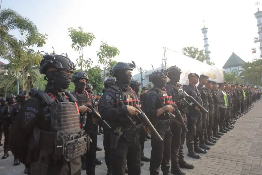 Lamongan Siagakan 2.057 Personel Gabungan Amankan Pengesahan Warga Baru PSHT
