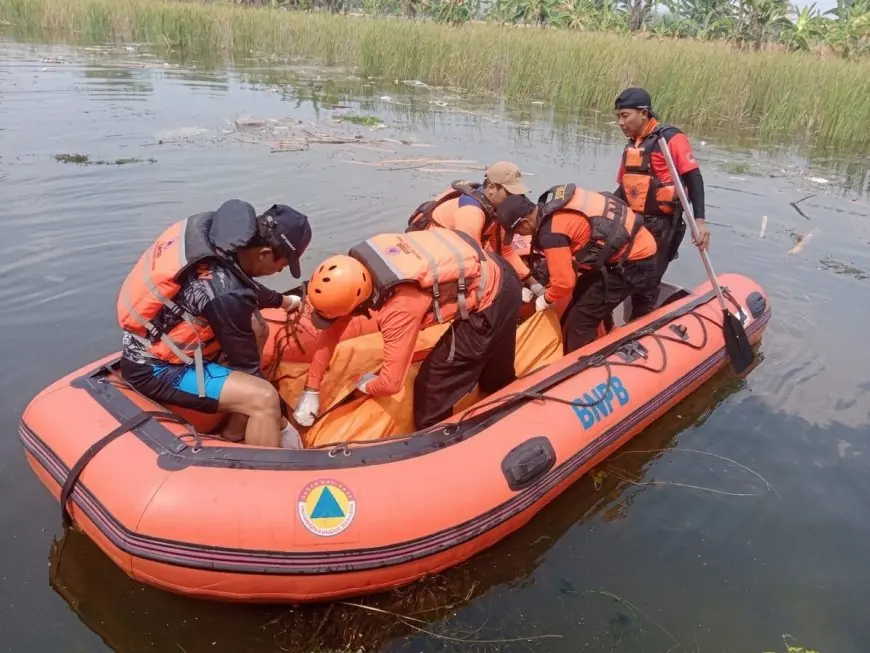 Pamit Cari Rumput, Warga Sugio Lamongan Ditemukan Tewas Tenggelam di Waduk German