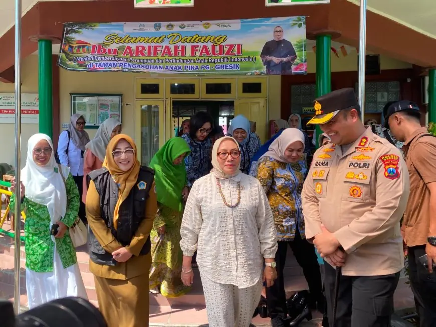 Menteri PPPA Apresiasi Gerak Cepat Polres Gresik Tangani Kasus Kekerasan Seksual terhadap Anak