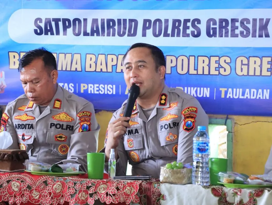 Jangkar Polres Gresik Tampung Aspirasi Nelayan, Soroti Reklamasi dan Harga Ikan Anjlok