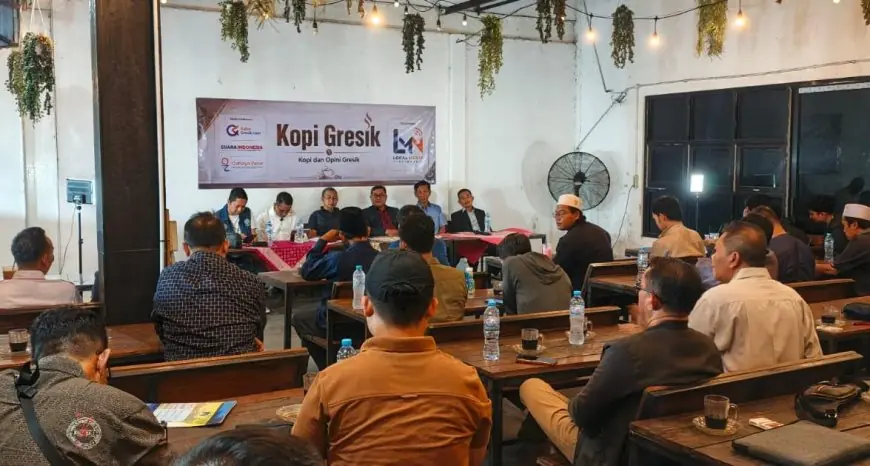 Ngopi dan Opini Gresik Bongkar Tantangan SDM Lokal di Tengah Ledakan Investasi KEK