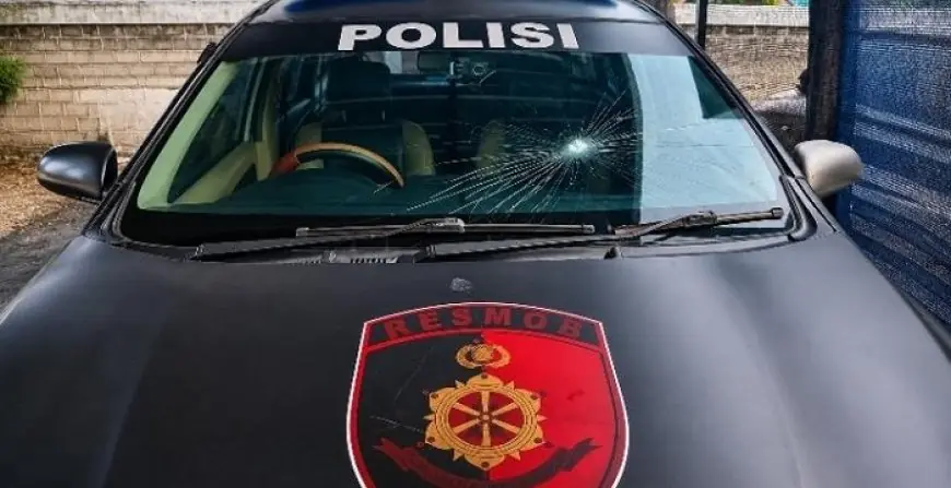 Konvoi Pesilat di Tulungagung Ricuh, Kaca Mobil Resmob Macan Agung Pecah Dilempar Batu