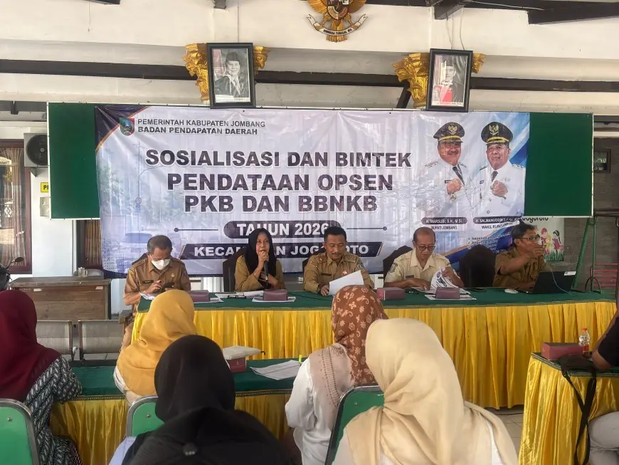 Bapenda Jombang Sosialisasi Pendataan Opsen PKB dan BBNKB