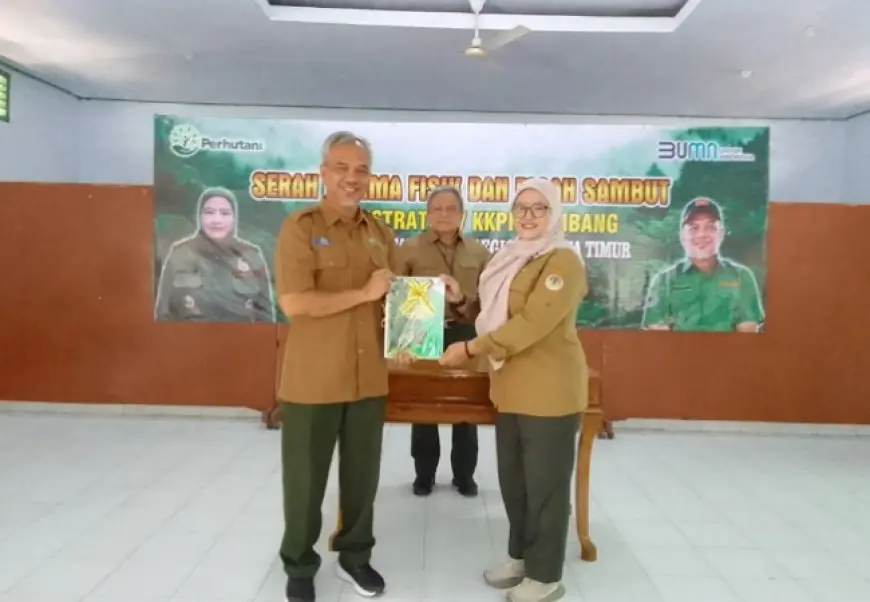 Bayu Nugroho Resmi Nakhodai Perum Perhutani KPH Jombang
