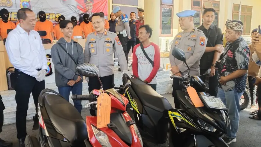 Polres Situbondo Ringkus 9 Tersangka Kasus Pencurian, 8 Kasus Berhasil Diungkap dalam Sebulan