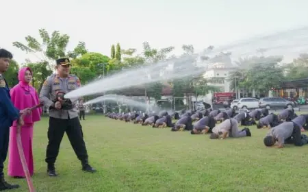 Polres 86 Personel Naik Pangkat, Kapolres Jombang: Ini Bukan Hadiah Tapi Amanah