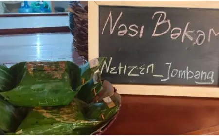 Mencicipi Nikmatnya Nasi Bakar di Kedai Nitizen Jombang, Dibakar Dadakan Bikin Makin Nikmat!