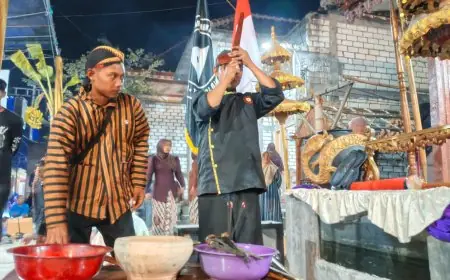 Lestarikan Tradisi Nusantara, Paguyuban Murti Tomo Waskito Tunggal Lamongan Sukses Gelar Suran Agung