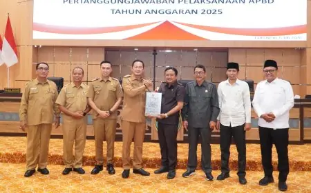 DPRD Lamongan Setujui Raperda Pertanggungjawaban Pelaksanaan APBD TA 2025