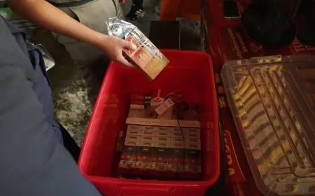 Gempur Rokok Ilegal di Lamongan, Petugas Amankan 9.108 Batang Tanpa Izin