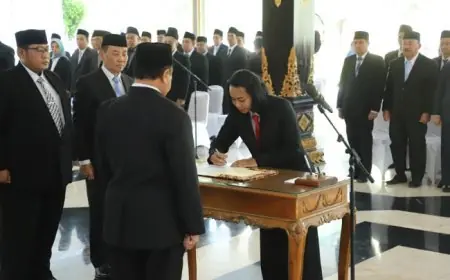 Bupati Jombang Lantik 81 Pejabat Administrator dan Pengawas, Tekankan Integritas dan Kolaborasi