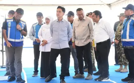 Tinjau Tol Prosiwangi, Wapres Gibran Pastikan Percepatan Konektivitas Ujung Timur Jawa