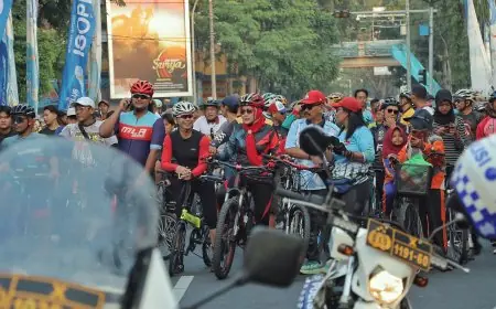 5.000 Goweser Meriahkan Lamongan Bhayangkara Fun Bike 2026