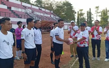 Cetak Bibit Unggul, Askab PSSI Trenggalek Gelar Liga Pelajar Piala Kemerdekaan RI