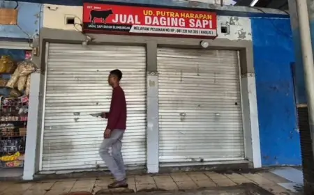 Harga Meroket Lima Kali dalam Enam Bulan, Pedagang Daging Sapi di Lamongan Kompak Mogok Jualan