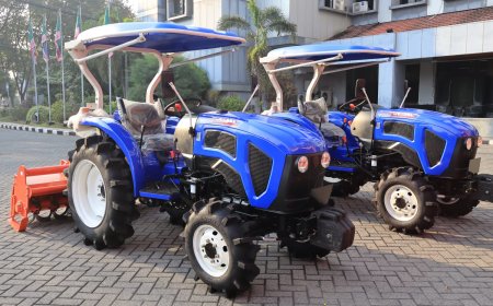 Produktivitas Pertanian Gresik Meningkat, Pemkab Distribusikan Alsintan dan Irigasi