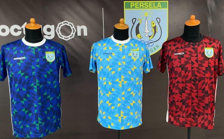 Gandeng Desainer Ternama, Persela Lamongan dan Octagon Rilis Training Kit Baru