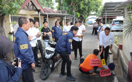 Peragakan 26 Adegan, Polisi Bongkar Kronologi Suami Bunuh Istri di Situbondo