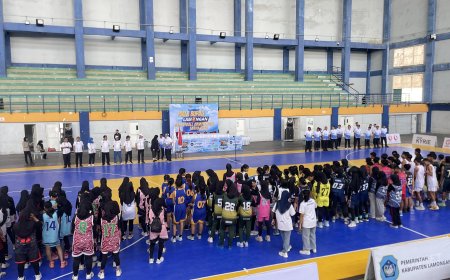 31 Tim Basket Berebut Piala Bupati Lamongan, Jadi Wadah Penjaringan Bibit Atlet Berprestasi